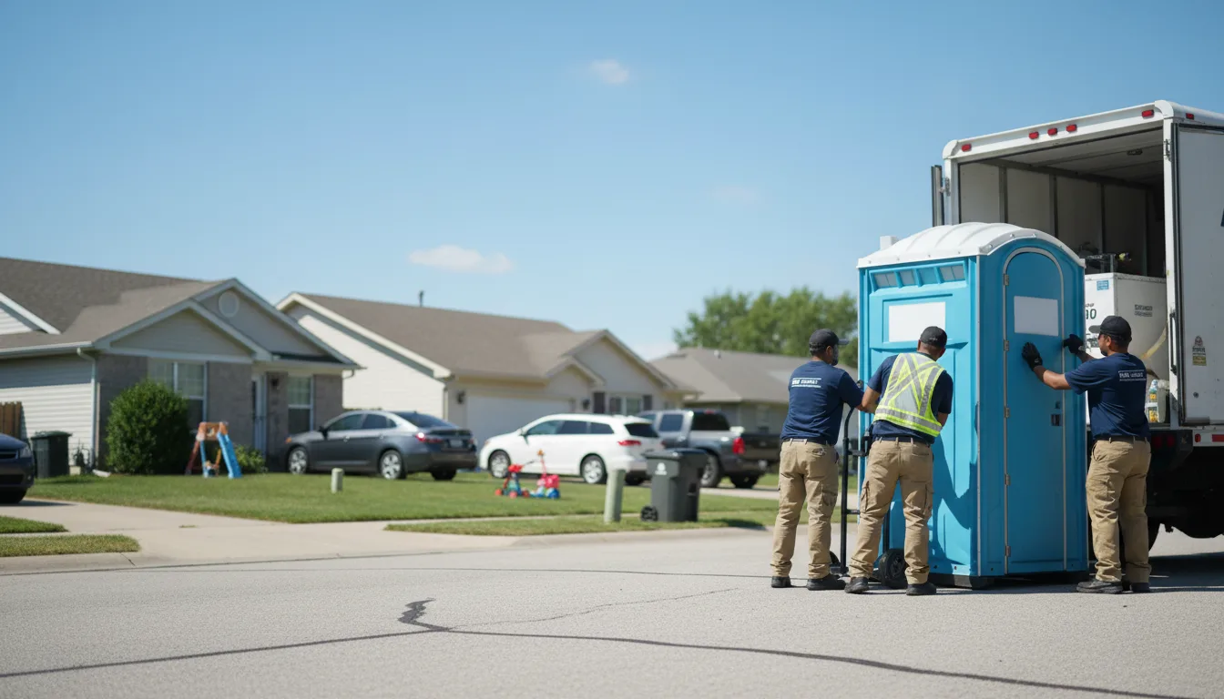 Standard Porta Potty Rentals in Crete, IL near me